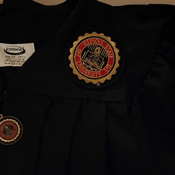 Illinois State University Graduation Gown - Picture 2 of 5